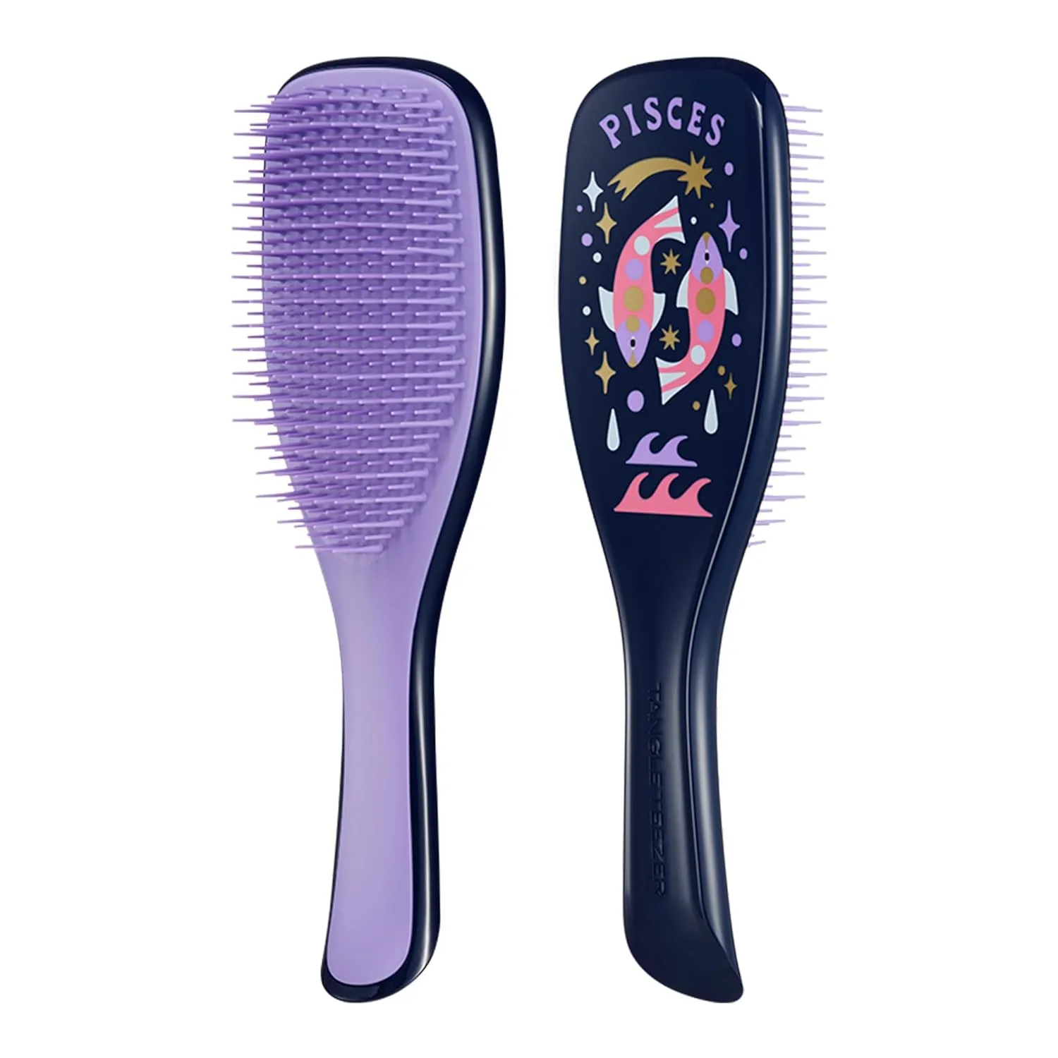 Tangle Teezer Zodiac Ultimate Detangler Hairbrush for Wet & Dry Hair, Eliminates Knots & Reduces Breakage for All Hair Types, Pisces