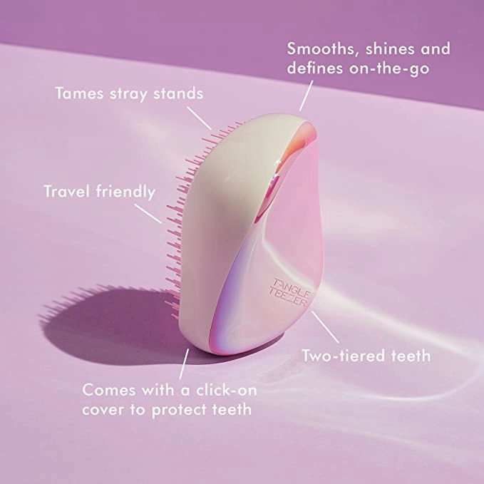 Tangle Teezer Compact Styler On-The-Go Detangling Hairbrush  Holo Hero