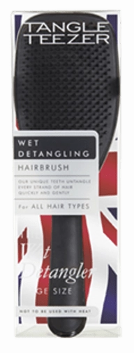 Tangle Teezer Large Wet Detangler - Black Gloss