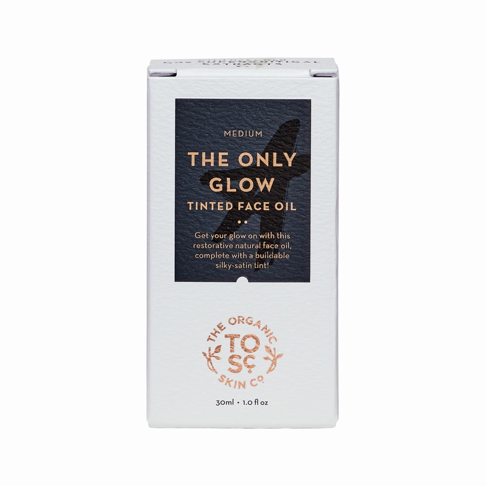 The Organic Skin Co Organic The Only Glow Tinted Face Oil Medium 30ml