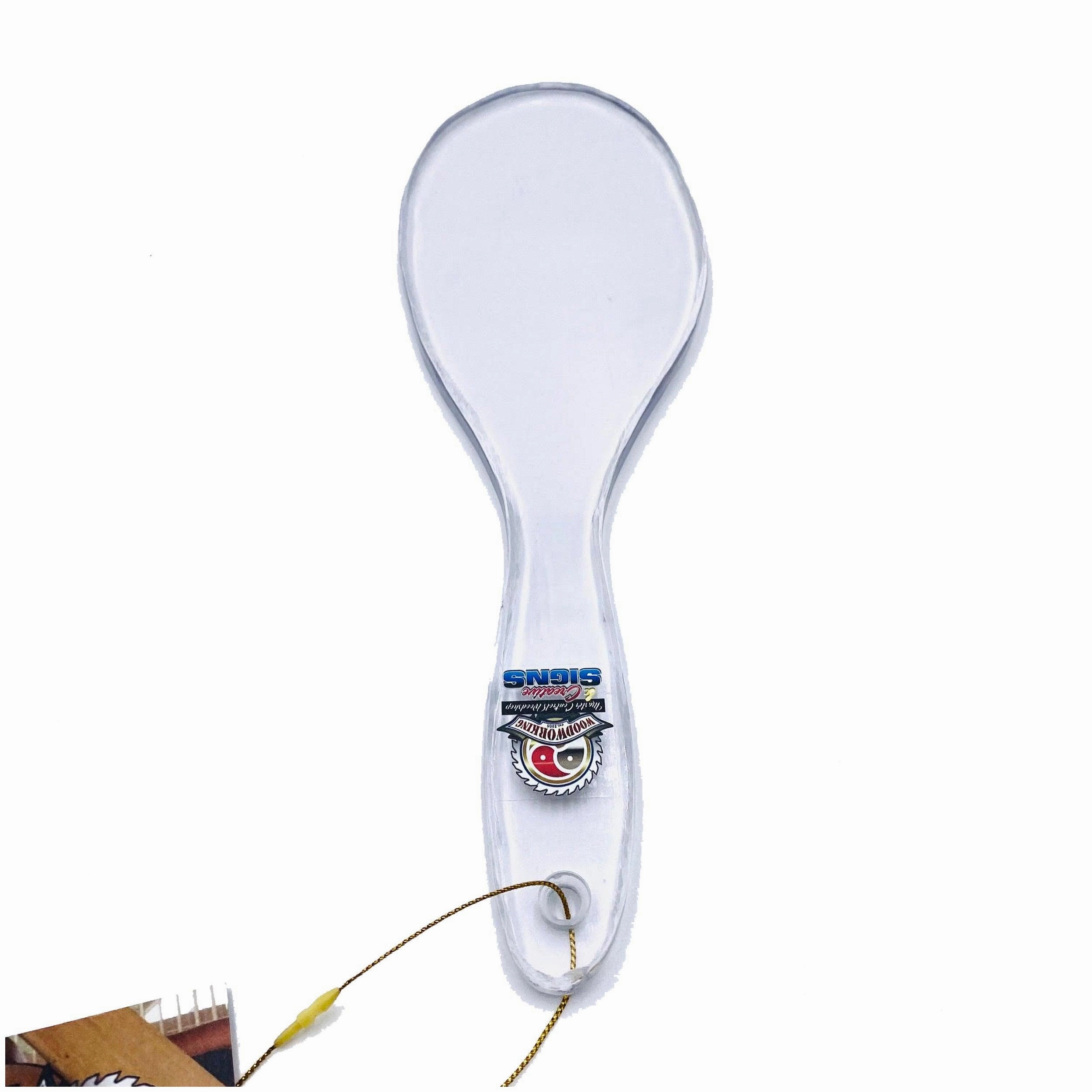 THE WAXER OTK Lexan Hairbrush Spanking Paddle
