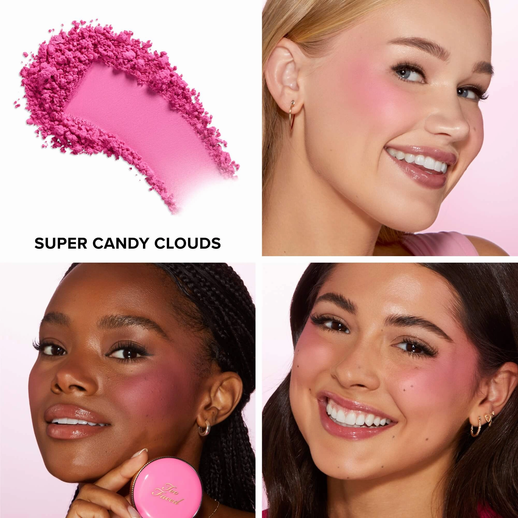 TOO FACED CLOUD CRUSH BLURRING POWDER BLUSH (candy cloud)