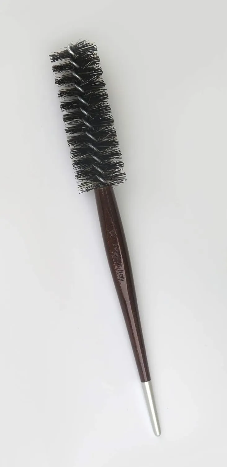 Tredoni 1.2" Short Hair Round Hairbrush - Bangs/Fringe Styling, Blow-Dry, Smoothing, Curling & Adding Volume to Short Hair (30 mm = 1.2 inch)