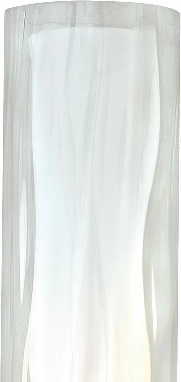 VAXCEL Vilo 1 Light Satin Nickel Bathroom Wall Fixture