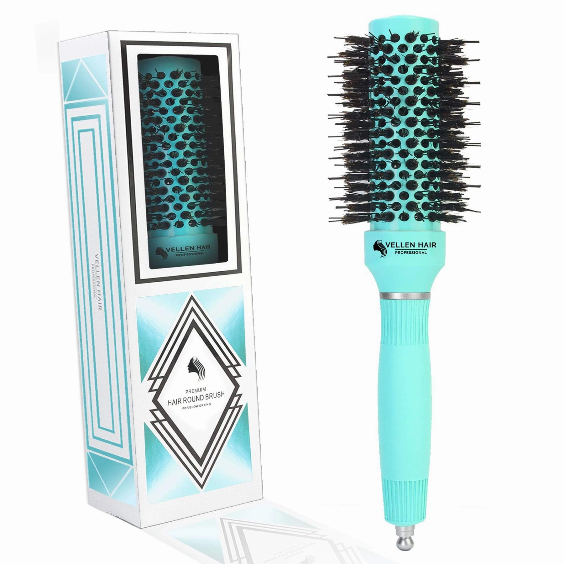 VELLEN HAIR CERAMIC/IONIC ROUND HAIRBRUSH 1.3 INCH / 32 MM