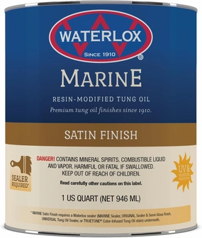 Waterlox Marine Satin Finish, 1 Quart