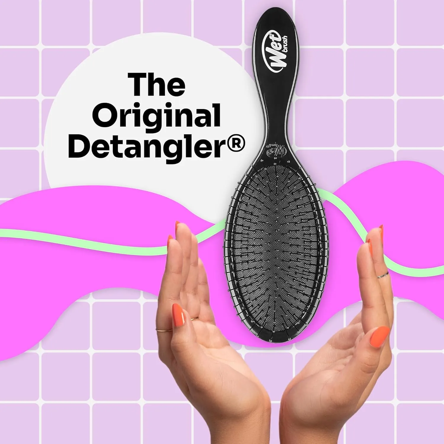 Wet Brush Hello Kitty and Friends Original Detangler Hair Brush, Cinnamaroll, Ultra-Soft IntelliFlex Bristles, Easy Detangling For All Hair Types (Wet Dry & Damaged), Women & Men (Pack of 2)