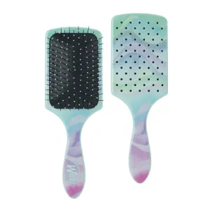 Wet Brush Paddle Detangler Hair Brush, Waves - Ultra-Soft IntelliFlex Bristles with AquaVent Design - Spread Hair Treatments Evenly - Pain-Free Hair Brush For Women, Men, Wet And Dry Hair