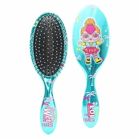 Wet Brush Lol Dolls Original Detangler Brush, Neon QT, Ultra-Soft IntelliFlex Bristles Glide Through Tangles with Ease, Pain Free Comb for Women, Men, Boys and Girls
