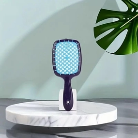 WK-23 Purple Hairbrush for Girls & Women (21*8.5 cm)