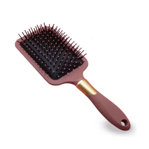 Women Hair Combs Massage Hairbrush Air Cushion Hair Combs Hair Brushes Hair Styling Tools 11Inch (Color : Red)