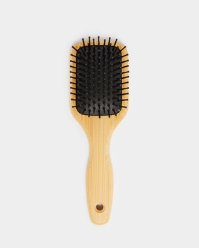 Women Beige Wooden Hair Brush