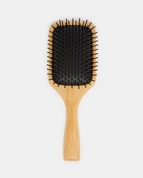 Women Beige Wooden Hair Brush