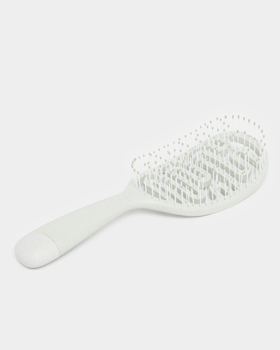 Women White Wet Hair Brush