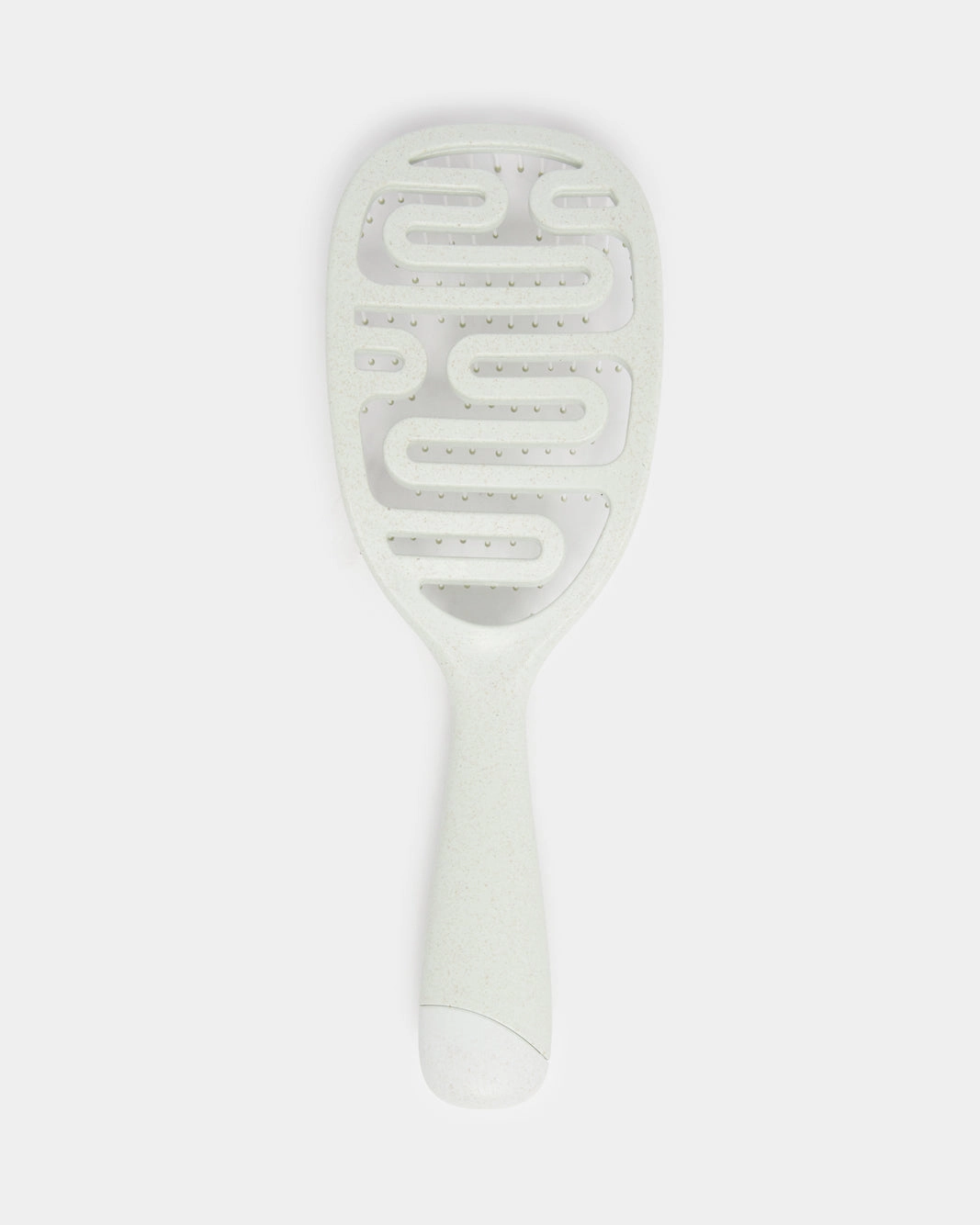 Women White Wet Hair Brush
