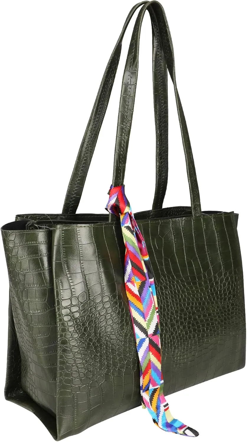 Women's Bag/Shoulder Bag/Tote Bag/Croc Pattern/Ice Bag