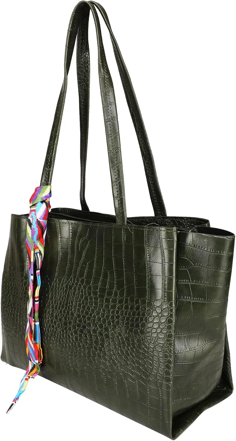 Women's Bag/Shoulder Bag/Tote Bag/Croc Pattern/Ice Bag