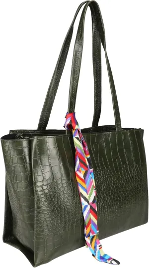 Women's Bag/Shoulder Bag/Tote Bag/Croc Pattern/Ice Bag