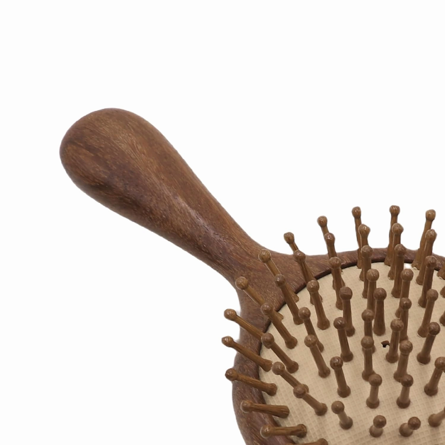 Wooden Hair Brush Air Cushion Comb Wide Tooth Comb for Men Women Paddle Hairbrush Scalp Massage Comb Cute Hair Growth Brush Small Travel Styling Comb Detangling Comb Reduce Static Static Frizz