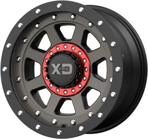 XD Series By KMC Wheels FMJ 20x12 5x127.00/5x139.70 SATIN BLACK W/DARK TINTED CLEAR COAT (-44 mm) Wheels