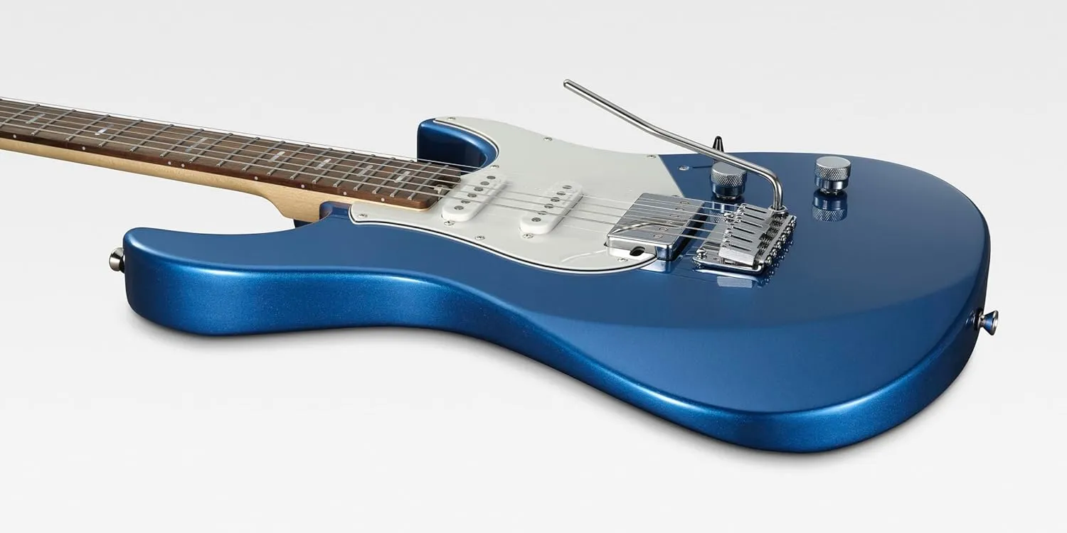 Yamaha Pacifica Professional Electric Guitar With Hardshell Case, Desert Burst
