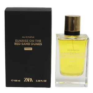 Zara Sunrise On The Red Sand Dunes Intense EDP Captivating Amber and Radiant Citrus Fragrance 100 ML (3.38 FL. OZ)